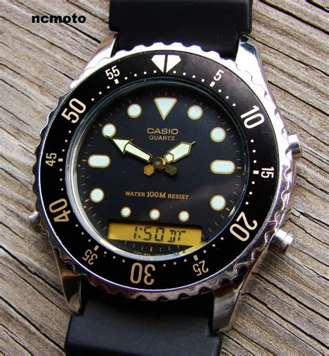 gold rolex casio quartz|casio dive watch logo.